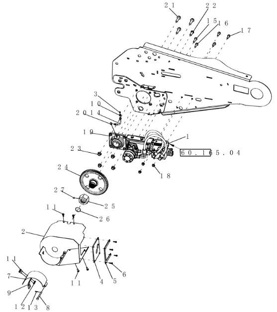 87354318 - гайка
